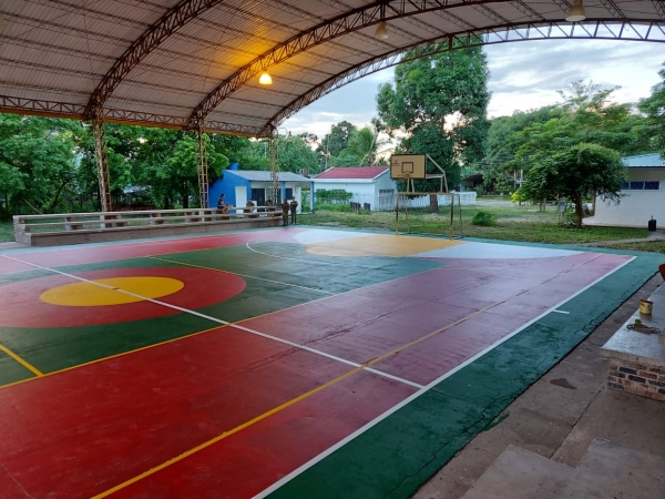 Remodelaron el coliseo de Quebradaseca en Yopal