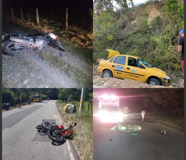 Racha de accidentes de tránsito en vías de Casanare