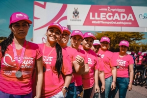 Más de mil mujeres participaron en la segunda versión de la Carrera de la Mujer Llanera en Pore