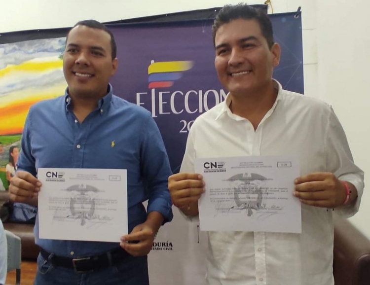 Los nuevos Representantes a la Cámara por Casanare recibieron su credencial