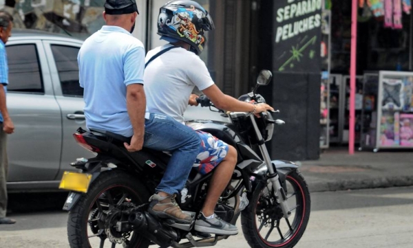 Volvió la restricción de parrillero hombre en Yopal