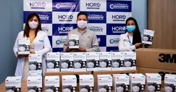 Ecopetrol entregó elementos de protección personal a red hospitalaria de Casanare