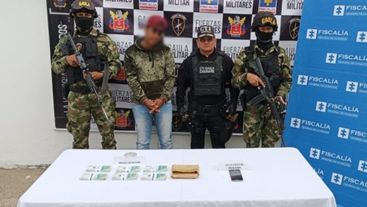 Capturado presunto miembro de la red de apoyo de la ‘Martin Villa’ cuando exigía dinero a un comerciante de Yopal