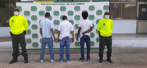 Cayó banda dedicaba al hurto de establecimientos comerciales en zona céntrica de Yopal