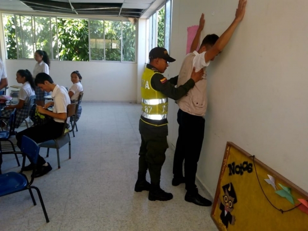 Policía de Infancia y Adolescencia adelanta labores de prevención en colegios de Sabanalarga