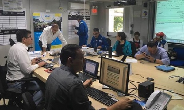 Equión realizó el Simulacro Mayor en la Operación