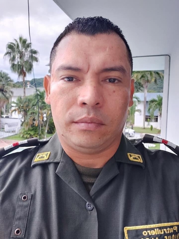 Luto en la Policía Casanare por el fallecimiento del patrullero Denis Enrique