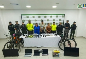 Capturan a tres personas por tráfico de estupefacientes en Yopal