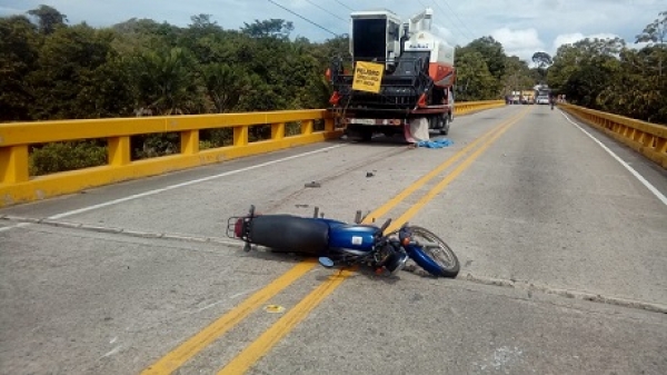 Niña de 7 años falleció en un accidente vial