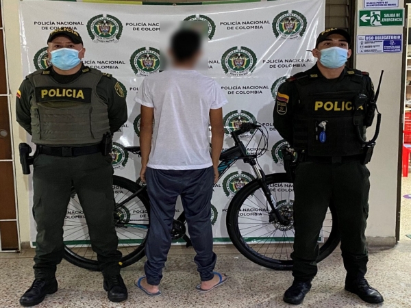 Menor de edad fue aprehendido en Yopal por robar una bicicleta