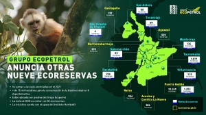 La creación de otras nueve ecoreservas anuncia Grupo Ecopetrol