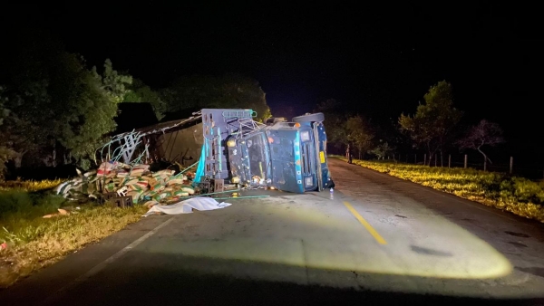 Dos personas fallecidas y 7 heridas dejó accidente de tránsito en vías de Casanare