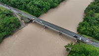 Fue habilitado paso controlado por el puente sobre el Río Humea