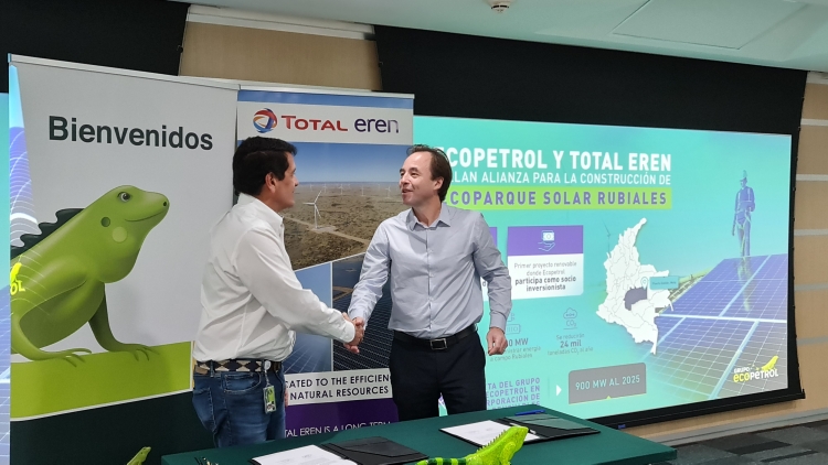 Ecopetrol suscribiò acuerdo para construir parque sola fotovoltaico en Rubiales