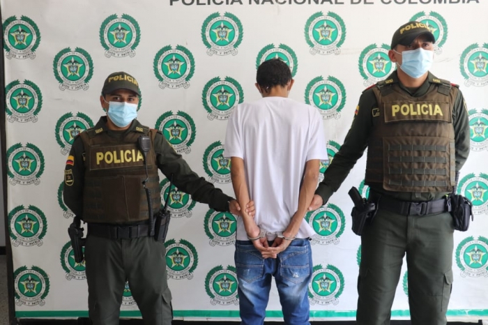 Policía detuvo a sujeto que tenía orden de captura por el delito de hurto calificado en grado de tentativa