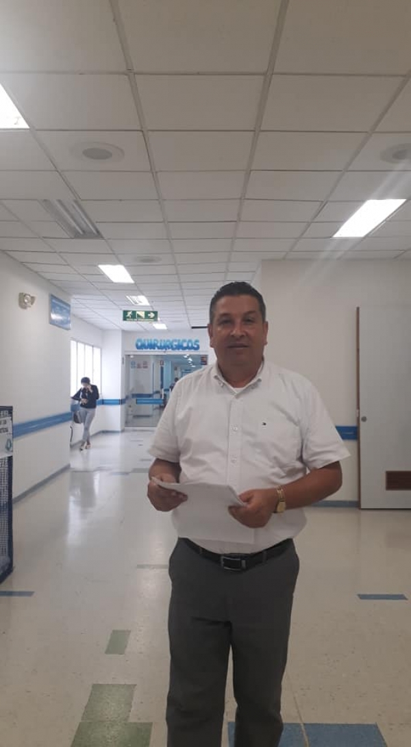 Diputado Víctor Hugo Tamayo fue hospitalizado en la Clínica Casanare