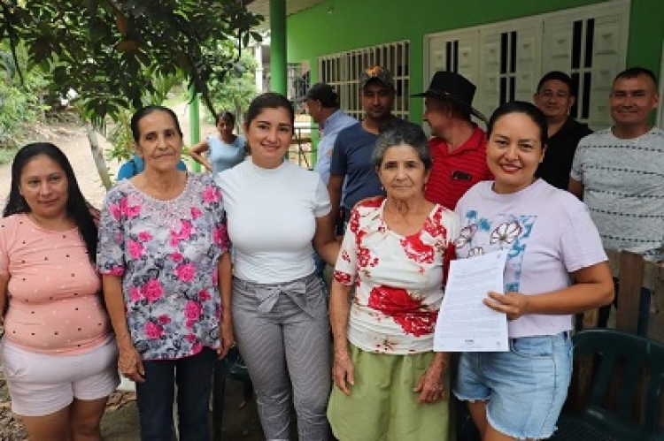 Alcaldía continúa con su política de legalización de asentamientos humanos en El Morro