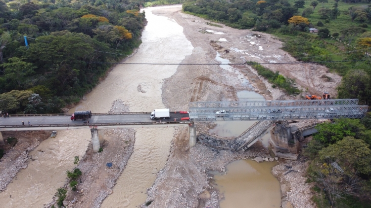 Restablecieron el paso por el puente sobe el río Ariporo, al norte de Casanare
