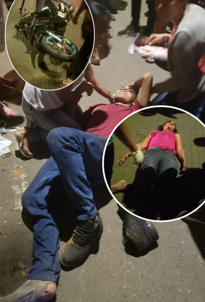 Dos heridos dejó fuerte accidente de tránsito en la Transversal 7 de Yopal