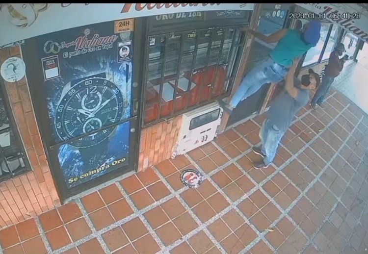 Intento de hurto a una joyería de la zona céntrica de Yopal