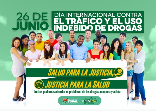 Hoy, Día Internacional de la Lucha Contra el Uso y Tráfico Ilícito de Drogas