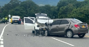 Dos muertos dejó accidente de tránsito en la Marginal del LLano a la altura de Monterrey