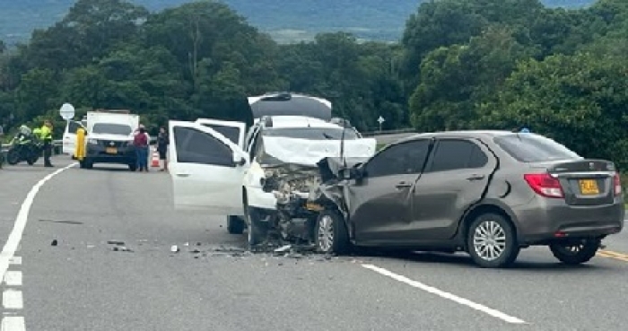 Dos muertos dejó accidente de tránsito en la Marginal del LLano a la altura de Monterrey