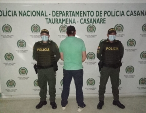 Exintegrante de la estructura “Martin Llanos” fue capturado en Tauramena, por el delito de desaparición forzada agravada