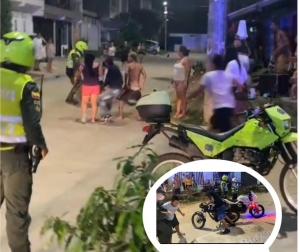 Venezolanos arremetieron contra la Policía e impidieron que tránsito inmovilizara una motocicleta que está relacionada con hurtos en Yopal