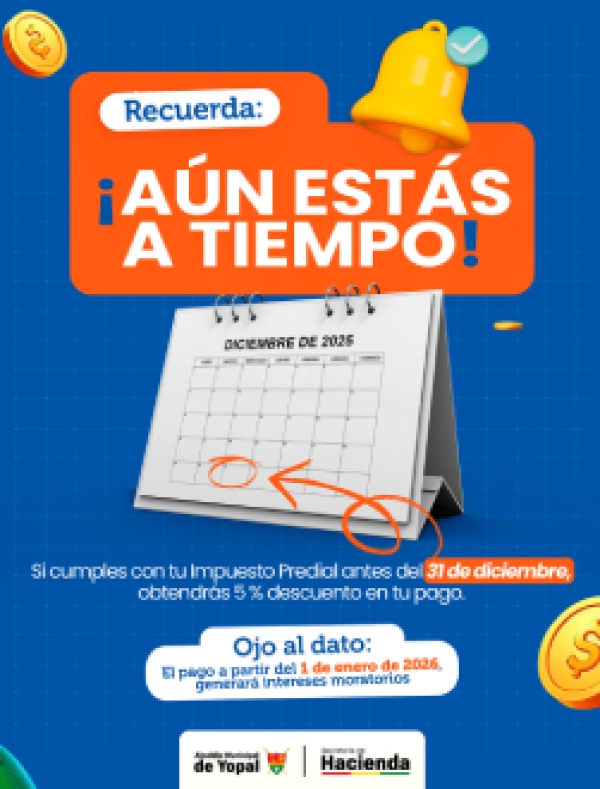 Quedan pocos días para pagar el impuesto predial con descuento