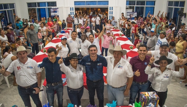 Imparable Salomón Sanabria, rumbo al liderato de la intención de voto en Casanare