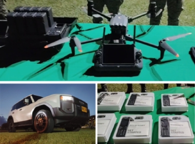 Gobernación entregó equipos tecnológicos para mejorar la seguridad del departamento