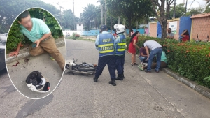 Funcionaria de la Alcaldía fue embestida por una moto en Yopal