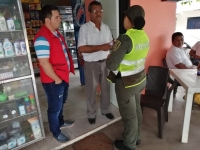 Policía de Infancia y Adolescencia realiza control en establecimientos de venta de bebidas embriagantes en Monterrey
