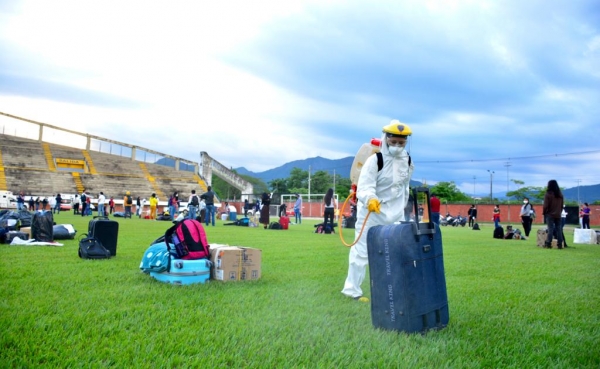 150 universitarios retornaron a Casanare en corredor humanitario