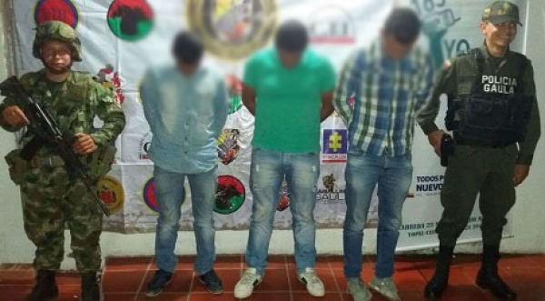 Tres integrantes de una banda dedicada a hurtar ganado fueron capturados en Casanare