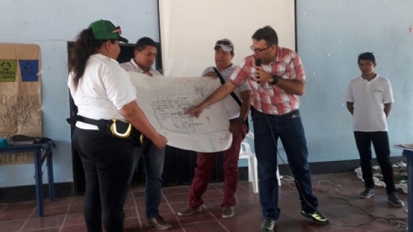 Ribereños del río Charte pidieron a la Alcaldía atender contaminación