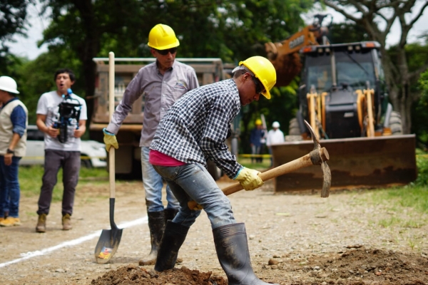 Exitosa apertura del proyecto de pavimentación de la red urbana de Yopal