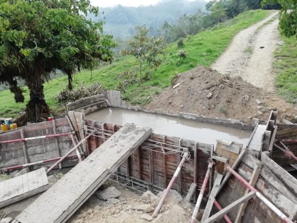 Gobernación culminó construcción de 15 alcantarillas y una batea en Recetor