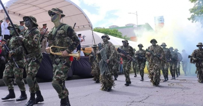 Regresa desfile militar del 20 de Julio a las calles de Yopal tras dos años de ausencia