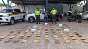 Hombre detenido en Casanare con 110 kilos de marihuana y 2 de cocaína fue enviado a la cárcel