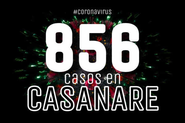 Casanare podría llegar a los 1000 casos de Coronavirus este fin de semana. Ya van 856 contagios