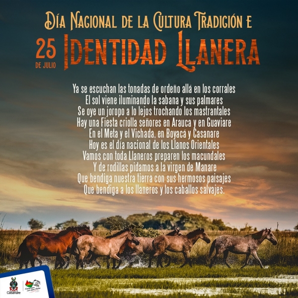 Hoy es el Día Nacional de la Cultura, Tradición e Identidad Llanera