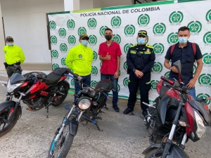 Comunidad fue clave para que la policía recuperara motos que habían sido hurtadas en Casanare