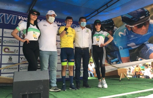 El casanareño se impuso en la primera etapa de la Vuelta Colombia Master 2021