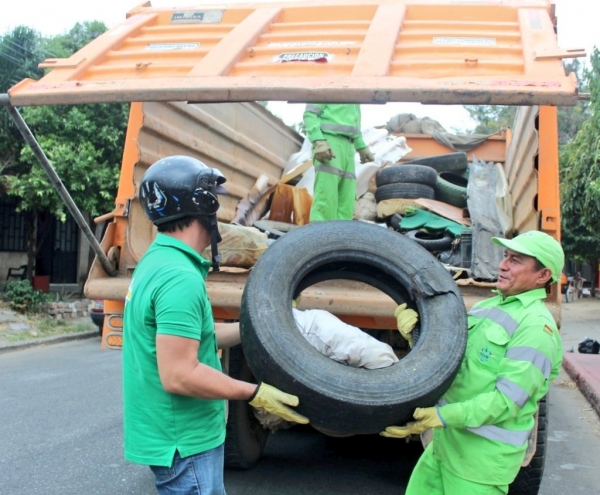 Más de dos toneladas de inservibles recolectados en Comuna Tres de Yopal