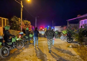Autoridades desplegaron amplio operativo de seguridad en la Ciudadela La Bendición