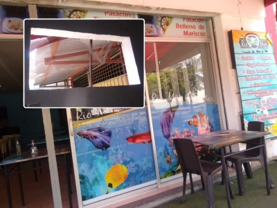 Ladrón tuvo tiempo hasta para sentarse a comer en un restaurante de Yopal donde ingresó a robar