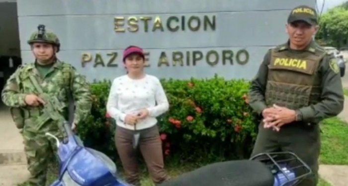 En Paz de Ariporo recuperan moto que había sido hurtada el pasado 7 de octubre