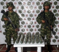 Hallan depósito ilegal con 48 granadas de mano en Sácama